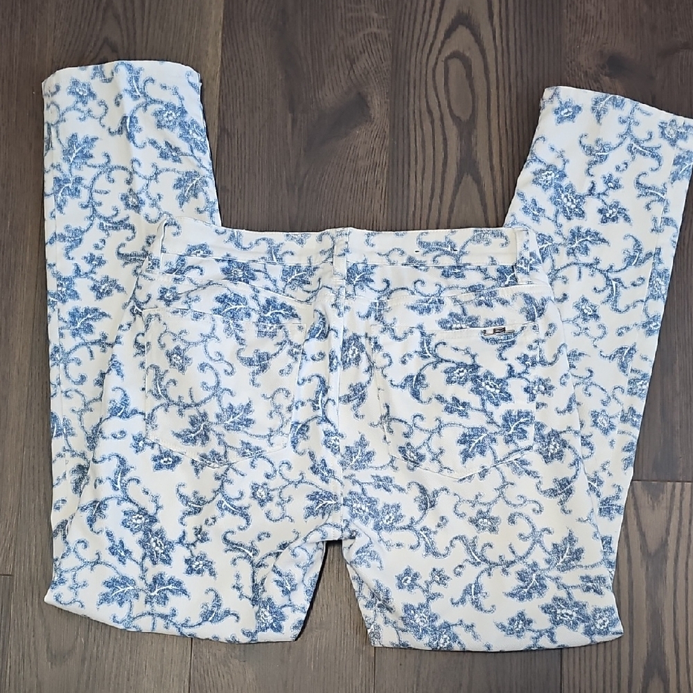Ralph Lauren Blue Patterned Jeans